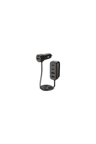Ttec SmartCharger Multi Pro 6'sı 1 Arada Pd 90W Araç Hızlı Şarj Aleti 3 Usb-C+3 Usb-A 2CKP06S Siyah - 2