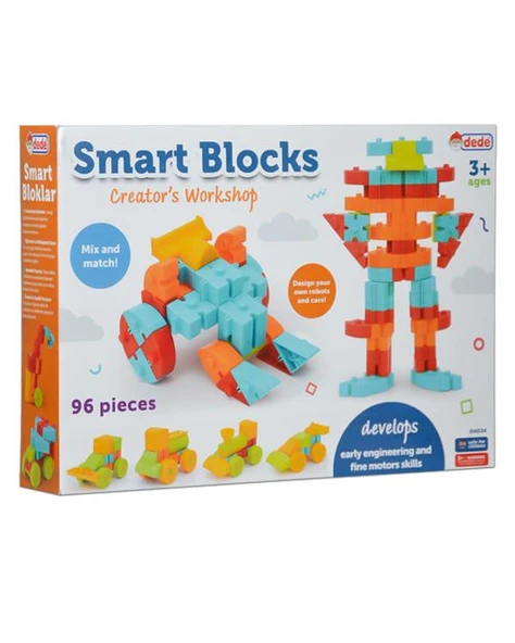 Dede Oyuncak Smart Bloklar 96 Parça 04034