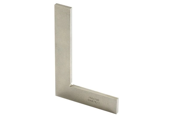 Şapkasız Gönye DIN 875/1 165x250 mm