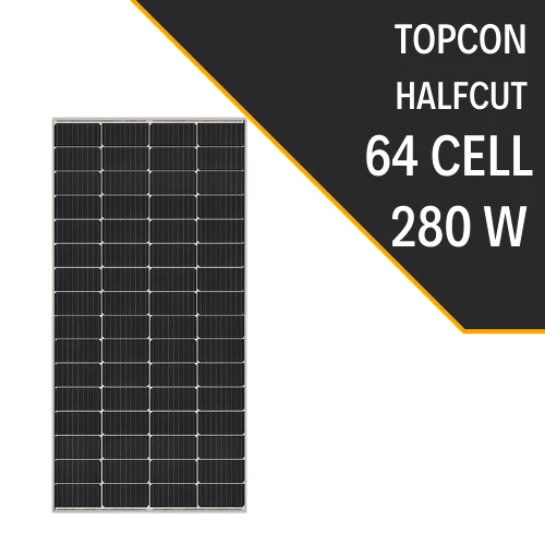 280W HALF CUT TOPCON GÜNEŞ PANELİ - 2
