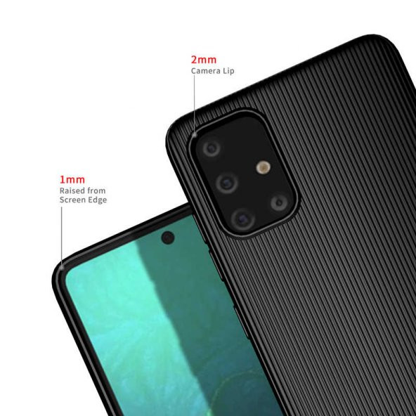 Galaxy A71 Kılıf Zore Tio Silikon - 6