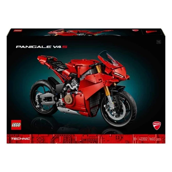 Nessiworld LEGO Technic Ducati Panigale V4 S Motosiklet 42202 - 4