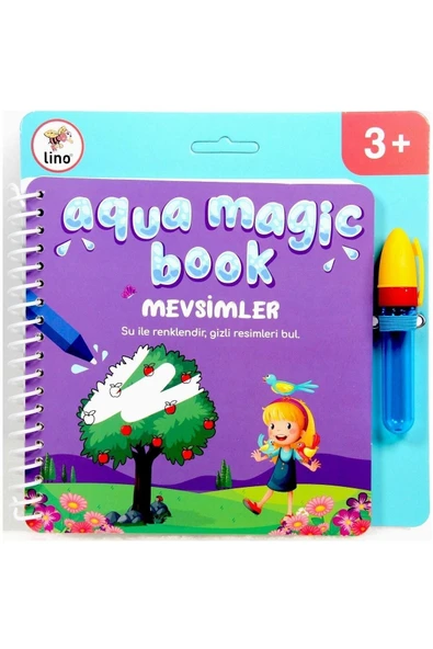 MGIC BOOK MEVSİMLER SİHİRLİ BOYAMA KİTABI - 2
