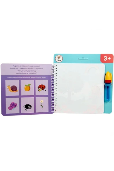 MGIC BOOK MEVSİMLER SİHİRLİ BOYAMA KİTABI - 3