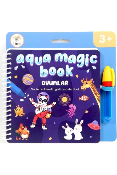 LİNO SİHİRLİ BOYAMA KİTABI OYUNLAR