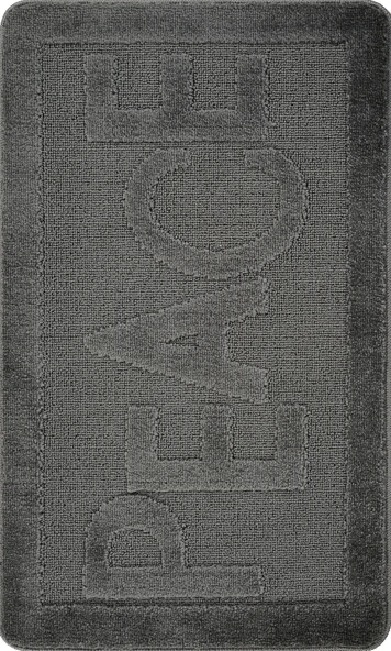 Doğal Kaymaz Taban Banyo Paspas Uzun Ömürlü Yumuşak Dokulu Su Emici Yıkanabilir Yazılı Paspas Peace 60x100 - 2