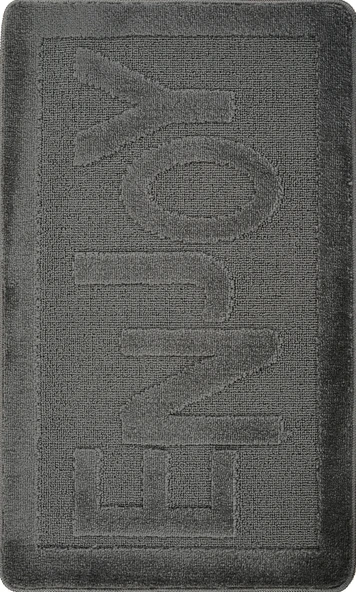 Doğal Kaymaz Taban Banyo Paspas Uzun Ömürlü Yumuşak Dokulu Su Emici Yıkanabilir Yazılı Paspas Enjoy 60x100 - 2