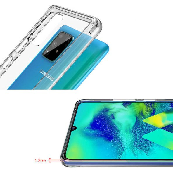 Galaxy A91 (S10 Lite) Zore Gard Silikon - 4