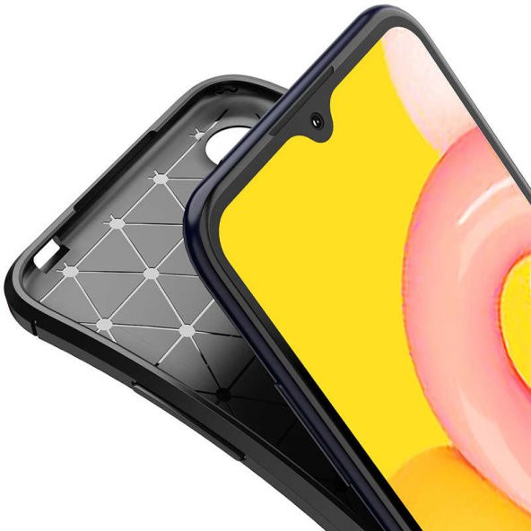 Galaxy A01 Kılıf Zore Negro Silikon Kapak - 2
