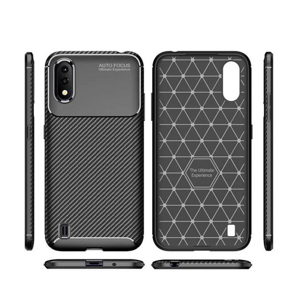 Galaxy A01 Kılıf Zore Negro Silikon Kapak - 7