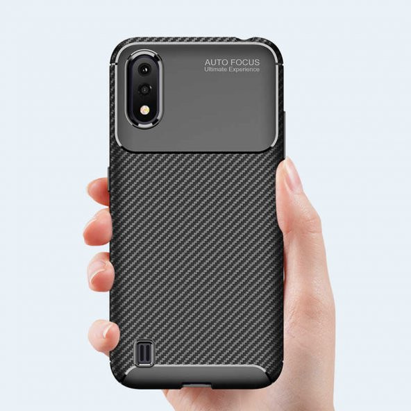 Galaxy A01 Kılıf Zore Negro Silikon Kapak - 8