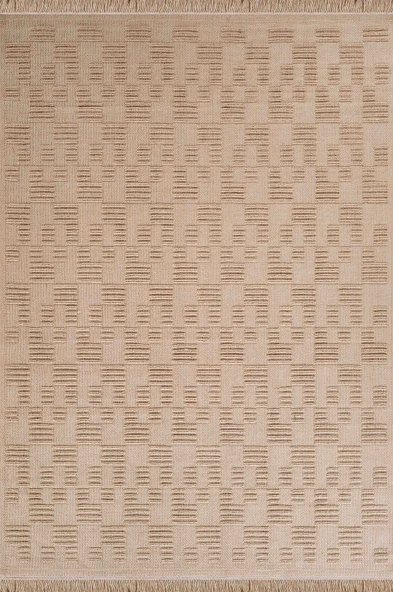 Natura 6664 %100 Doğal Jüt Kilim Bej Renkli Yumuşak Dokulu Şık Tasarımlı Kilim Modern Dokuma Kilim - 5