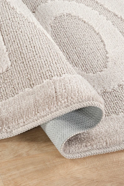 Doğal Kaymaz Taban Banyo Paspas Uzun Ömürlü Yumuşak Dokulu Su Emici Yıkanabilir Yazılı Paspas Enjoy 60x100 - 12