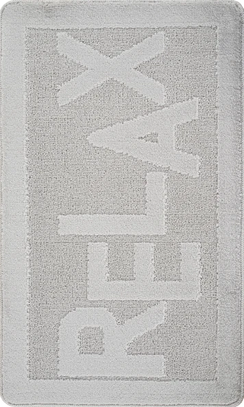 Doğal Kaymaz Taban Banyo Paspas Uzun Ömürlü Yumuşak Dokulu Su Emici Yıkanabilir Yazılı Paspas Relax 60x100 - 5