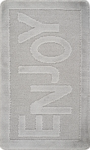 Doğal Kaymaz Taban Banyo Paspas Uzun Ömürlü Yumuşak Dokulu Su Emici Yıkanabilir Yazılı Paspas Enjoy 60x100 - 5