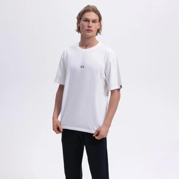 Ellesse Erkek Kırık Beyaz Tişört EM376