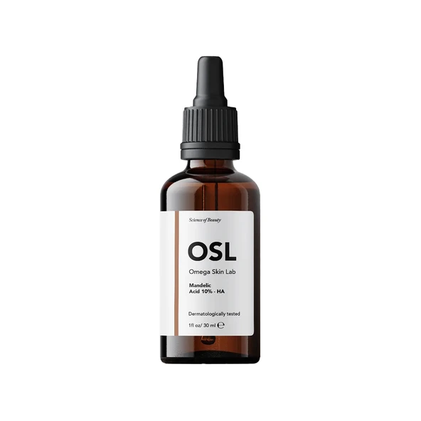 Omega Skin Lab Mandelic Acid 10% - HA Cilt Yenileyici Serum 30 ml