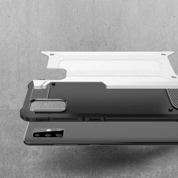 Galaxy A51 Kılıf Zore Crash Silikon Kapak - 4