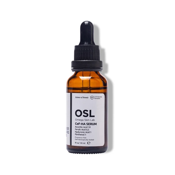 Omega Skin Lab CeF-HA Yaşlanma Karşıtı Serum 30 ml