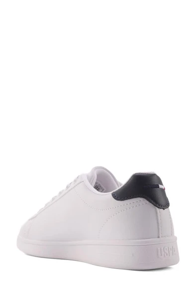 U.S. Polo Assn. COSTA WMN 5FX 101946722 Kadın Sneaker Ayakkabı Beyaz Laci Kırmızı 36-40 - 3