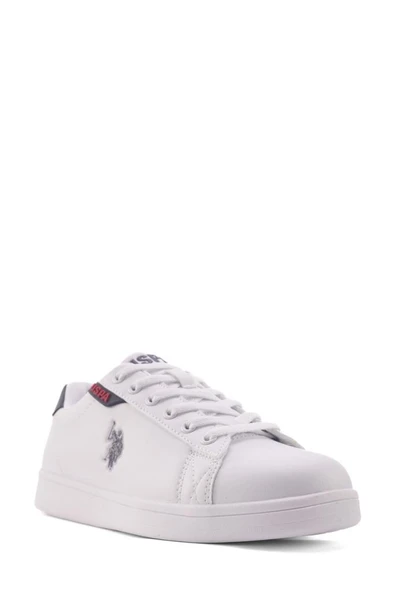 U.S. Polo Assn. COSTA WMN 5FX 101946722 Kadın Sneaker Ayakkabı Beyaz Laci Kırmızı 36-40 - 2