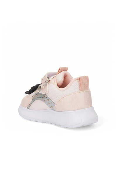 Günlük Kız Çocuk Spor Ayakkabı Hello Kitty Simli Süs Detay Işıklı Taban Lastik Bağcık Sneaker 120 - 12