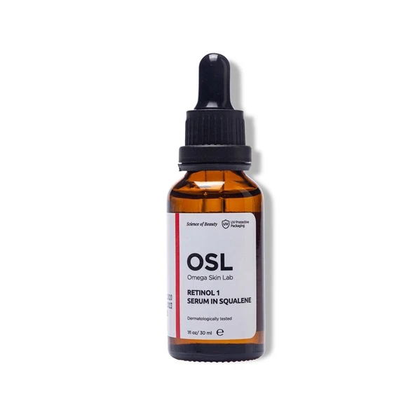 Omega Skin Lab Retinol 1 Yaşlanma Karşıtı ve Aydınlatıcı Serum 30 ml