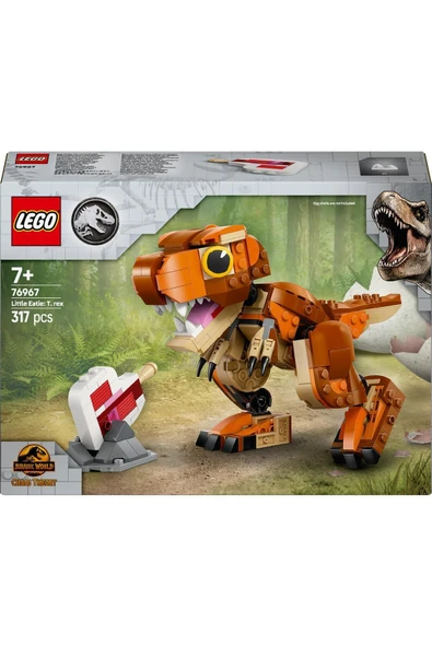 ® Jurassic World Küçük Eatie: T. rex 76967 - 7 Yaş ve Üzeri Yapım Seti (317 Parça) - 3