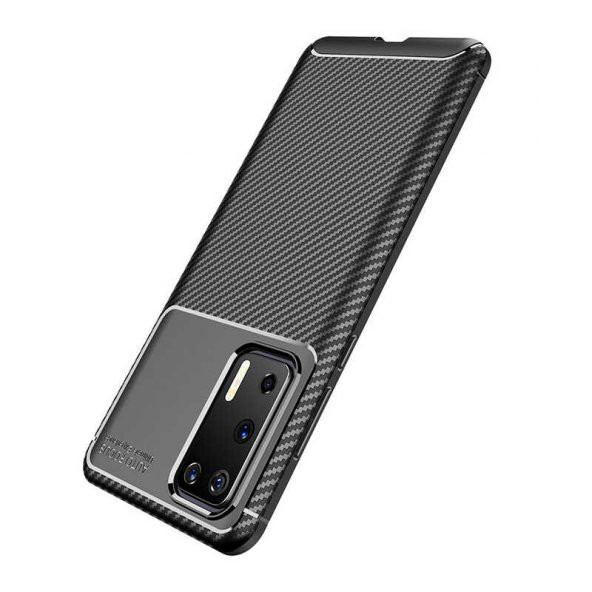 Huawei P40 Kılıf Zore Negro Silikon Kapak - 6