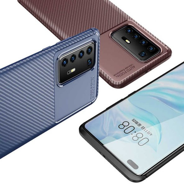 Huawei P40 Pro Kılıf Zore Negro Silikon Kapak - 5