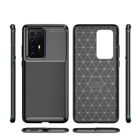 Huawei P40 Pro Kılıf Zore Negro Silikon Kapak - 9