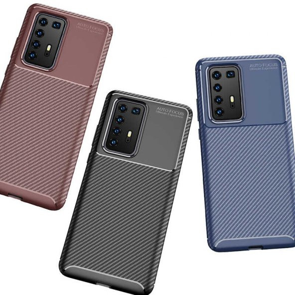 Huawei P40 Pro Kılıf Zore Negro Silikon Kapak - 10