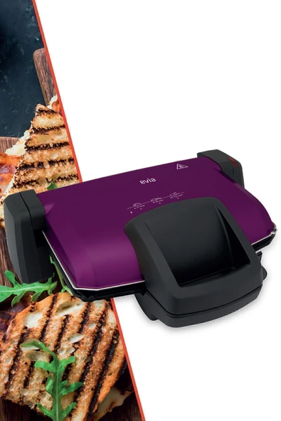 GOLDMASTER EVİA EA 4400G TOST MAKİNASI - 2