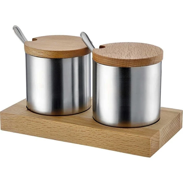 Biradlı İkili Baharatlık Takımı ürün görseli 1