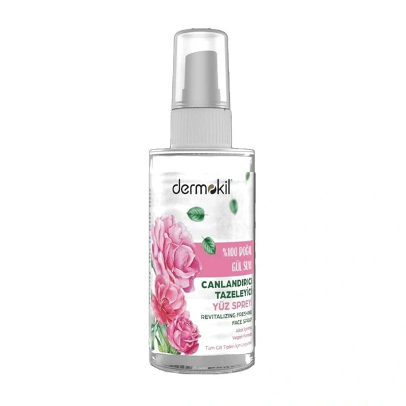 Dermokil Doğal Gül Suyu Yüz Spreyi 50 Ml