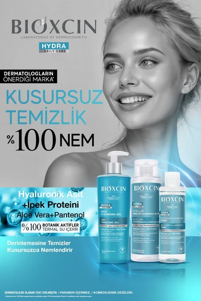 Hydra Kuru Ve Hassas Ciltler İçin Nemlendirici Arındırıcı Tonik 200 Ml - Hyalüronik Asit, Aloe Vera - 2