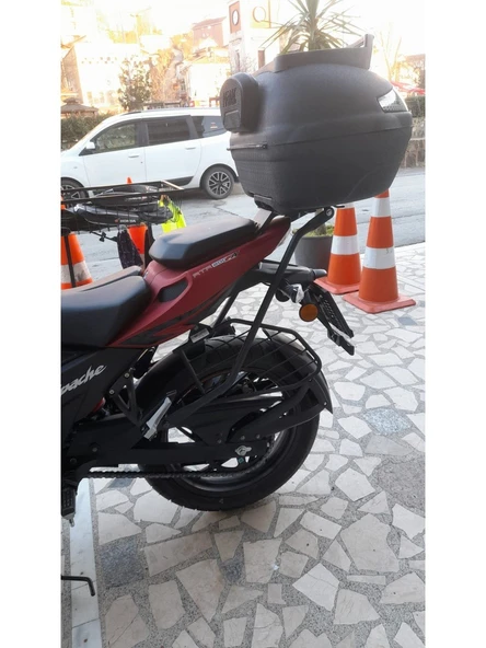 Tvs Apache Rtr 200 Uyumlu Çanta Demiri Topcase A Kalite Arasmoto - Resim 3