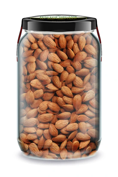 Kayısı Çekirdeği İçi Çiğ Bi Kavanoz 660 cc. Cam Kavanozda Kayısı Çekirdeği İçi