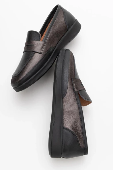 Carfıer 2203 Kadın Deri Ayakkabı - Resim 11