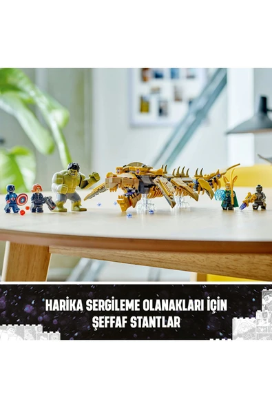 ® Marvel Avengers, Leviathan’a Karşı 76290 -7 Yaş ve Üzeri Yapım Seti (347 Parça) - 8