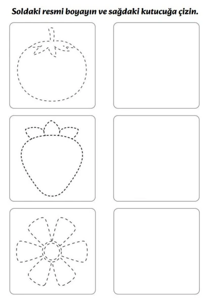 Resim Çizme ve Resim Boyama Kitap Seti - 5