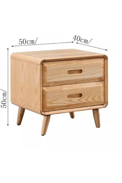 ReMa-design Ahşap Maki Komodin - Resim 7