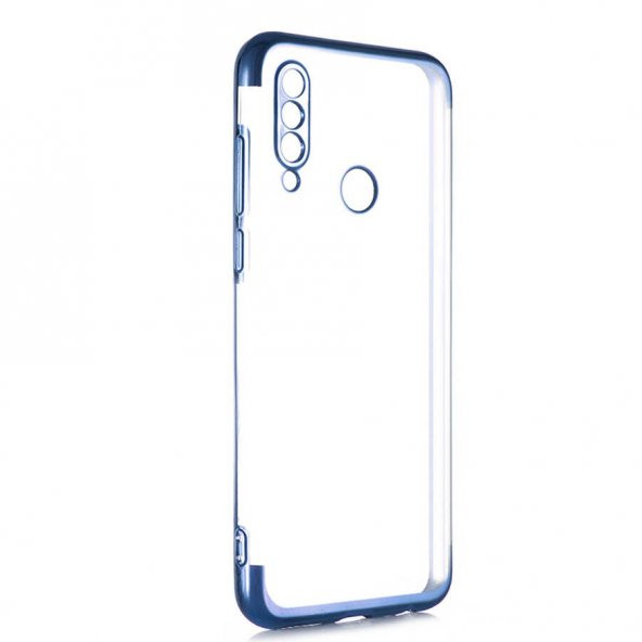 Meizu M10 Kılıf Zore Dört Köşeli Lazer Silikon Kapak - 7