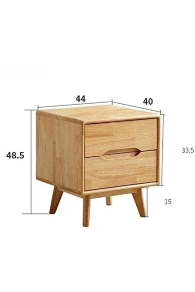 ReMa-design Ahşap İmpala Komodin - Resim 4