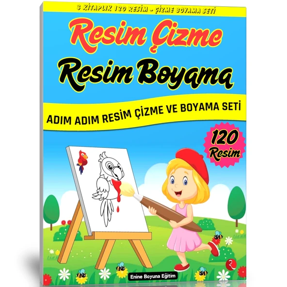 Resim Çizme ve Resim Boyama Kitap Seti
