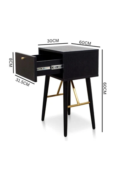 ReMa-design Ahşap Haru Komodin - Resim 7