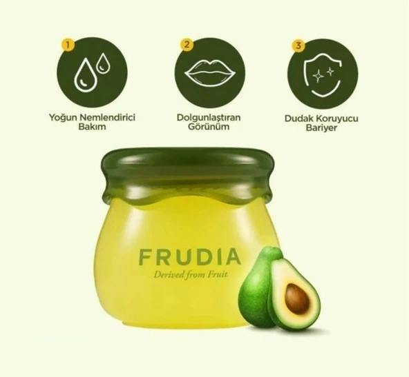 Frudıa Lip Balm Avakado Özlü Nemlendirici 10 Ml