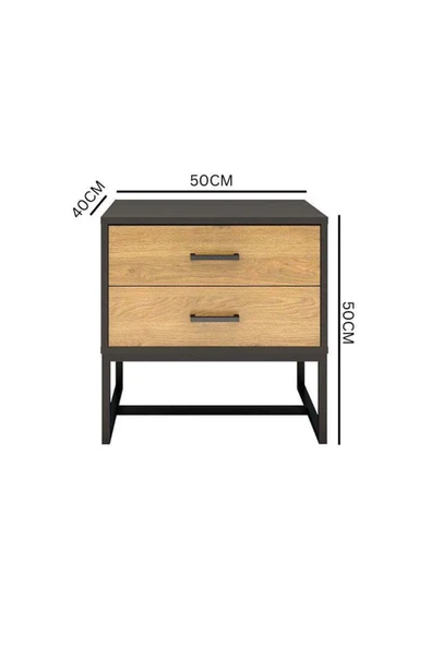 ReMa-design Ahşap Yue Komodin - Resim 3