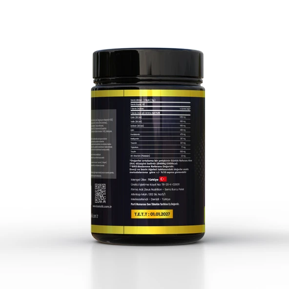 Zeus Nutrition Amino EAA 300 Gr-YesilElma-Aromalı - 2