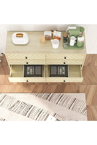 ReMa-design Ahşap Dominic Şifonyer - Resim 4